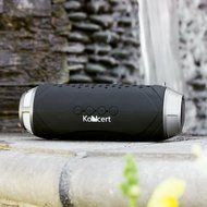 KONCERT Kapsule ALL In One Portable NFC Bluetooth Wireless Speaker BLACK with 4000mah Li-ion USB Charging Support... N2