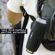 KONCERT Kapsule ALL In One Portable NFC Bluetooth Wireless Speaker BLACK with 4000mah Li-ion USB Charging Support... N3