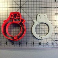 Handcuffs 100 Cookie Cutter (5.5 inches) N2