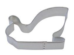 R&amp;M Santa Sleigh 4&quot; Cookie Cutter in Durable, Economical, Tinplated Steel
