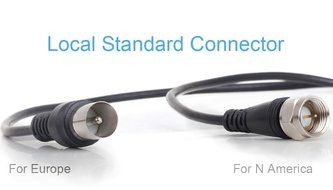 August DTA240 High Gain Digital TV Aerial - Portable Indoor/Outdoor Digital Antenna for USB TV Tuner / ATSC Television... N2