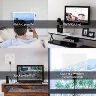 August DTA240 High Gain Digital TV Aerial - Portable Indoor/Outdoor Digital Antenna for USB TV Tuner / ATSC Television... N22