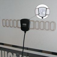 August DTA240 High Gain Digital TV Aerial - Portable Indoor/Outdoor Digital Antenna for USB TV Tuner / ATSC Television... N34