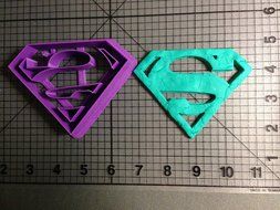 Super Man Cookie Cutter (3 inches) N2