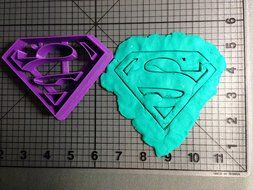 Super Man Cookie Cutter (3 inches) N3
