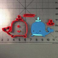 Baby Whale 103 Cookie Cutter (5.5 Inches) N2