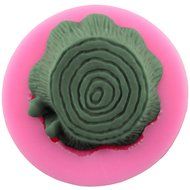 2Pcs/Set 3D Tree Stump Silicone Jelly Sugar Bakeware Fondant Molds For Tree Bark Impression Mat N2