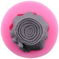 2Pcs/Set 3D Tree Stump Silicone Jelly Sugar Bakeware Fondant Molds For Tree Bark Impression Mat N3