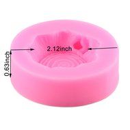 2Pcs/Set 3D Tree Stump Silicone Jelly Sugar Bakeware Fondant Molds For Tree Bark Impression Mat N4