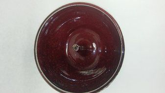 Aunt Chris&#039; Pottery - Hand Made Clay - Individual Apple - Baking and Serving Dish - Convienant Catch All Bowl... N5