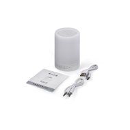 YKS Wireless Bluetooth Speakers, Portable Multifunctional Bluetooth Speaker with Smart Touch LED Mood Lamp, Muisc... N9