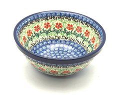 Polish Pottery Bowl - Salad/Cereal - Maraschino