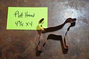 Plott Hound Cookie Cutter N2