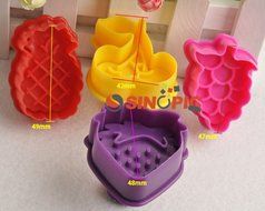 ZNU Leaves Cake Embossing Tools Cookie Mold Candy Pastry Fondant Plunger Tools N2
