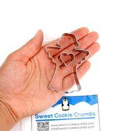 Heart Angel Cookie Cutter- Stainless Steel N2