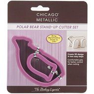 Chicago Metallic CMB074 3D Stand Up Cutter Set, Polar Bear