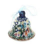Polish Pottery Garden of Eden Medium Bell