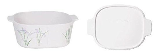 Shadow Iris 3L Pyroceram Casserole Bundle: Casserole with Plastic Lid
