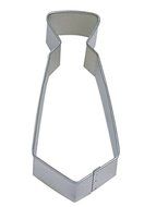 CybrTrayd RM-1024 R&amp;M Neck Tie 5&quot; Cookie Cutter, Metallic