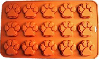 K9 Cakery Paw Silicone Cake Pan, 12.5 by 7.5-Inch N2