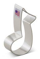 Ann Clark Music Note Cookie Cutter - 3.5 Inches - Tin Plated Steel