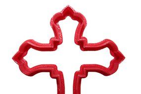 Trefoil Cross Cookie Cutter N4