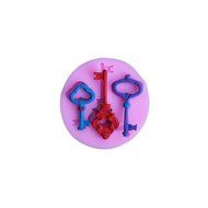 Cutoy Key Design Silicone Cake Fondant Chocolete Jello Soap Candy Gum Paste Molds Clay Moulds DIY Decorating Tools