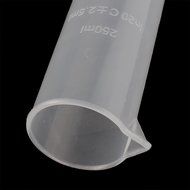 uxcell Plastic Lab Laboratory Graduated Measuring Cylinders 250ml 2pcs Clear N3