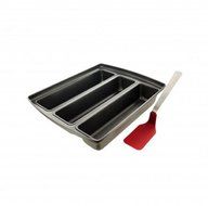 Three Section Lasagna Pan with Spatula
