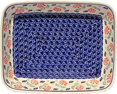 Polish Pottery Baking Dish 8&quot;x10&quot; N6