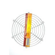 BBQ Rack Round Chrome Cooling Rack Oven Wire Rack for Cooling Baking 12inch Metal Wire Grid Rack N2