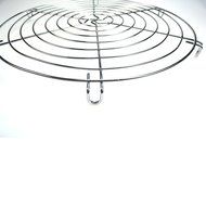 BBQ Rack Round Chrome Cooling Rack Oven Wire Rack for Cooling Baking 12inch Metal Wire Grid Rack N5