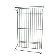 BBQ Rack Round Chrome Cooling Rack Oven Wire Rack for Cooling Baking 12inch Metal Wire Grid Rack N11