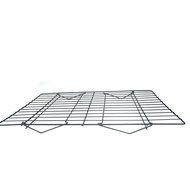 BBQ Rack Round Chrome Cooling Rack Oven Wire Rack for Cooling Baking 12inch Metal Wire Grid Rack N12
