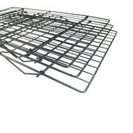 BBQ Rack Round Chrome Cooling Rack Oven Wire Rack for Cooling Baking 12inch Metal Wire Grid Rack N13