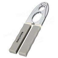 Bargain World Multi-function Plier Nut Cracker Walnut Lobster Crab Sheller Metal Bottle Opener N3