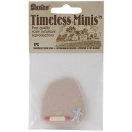 Miniature - Gingerbread Cutout Cookie Dough - 1.75 inches - 1 set