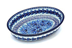 Polish Pottery Baker - Oval - Medium - Unikat Signature U3639