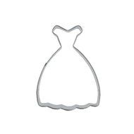 FairyTeller Dresses Cookie Tools Cutter Mould Biscuit Press Icing Set Stamp Mold Stainless Steel Dessert Decoration... N2