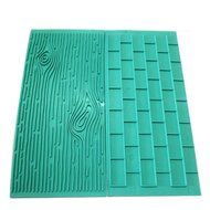 Wall Silicone Mold Mould Sugar Craft Fondant Mat Cake Decorating Baking Tool N6