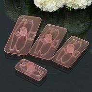4Pcs Plastic Bow Cake Cutter Molds Icing Cookie Biscuit Fondant Embosser Craft N2