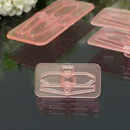 4Pcs Plastic Bow Cake Cutter Molds Icing Cookie Biscuit Fondant Embosser Craft N4