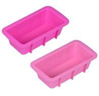 Tosangn Rectangle Silicone Non Stick Bread Loaf Cake Mold For Bakeware Baking Pan Oven N3