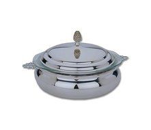 Reed &amp; Barton Silver-plated 3-Quart Round Covered Casserole Dish