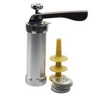 PNBB 1 Set of Aluminum Alloy Cookie Press with 20 Disks and 4 Icing Tips N2