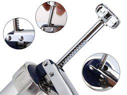 PNBB 1 Set of Aluminum Alloy Cookie Press with 20 Disks and 4 Icing Tips N4