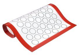 Crystallove 12*16inch Non-Stick Rolling Glass Fiber Silicone Baking Mat Heat-Proof Baking Sheet Placemat of Bakeware...