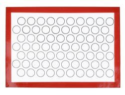 Crystallove 12*16inch Non-Stick Rolling Glass Fiber Silicone Baking Mat Heat-Proof Baking Sheet Placemat of Bakeware... N2