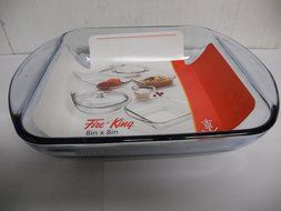 Fire - King Anchor Hocking 8 x 8 inch Squre Baking Dish Saphire