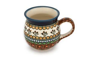 Polish Pottery Golden Pastures Bubble Mug